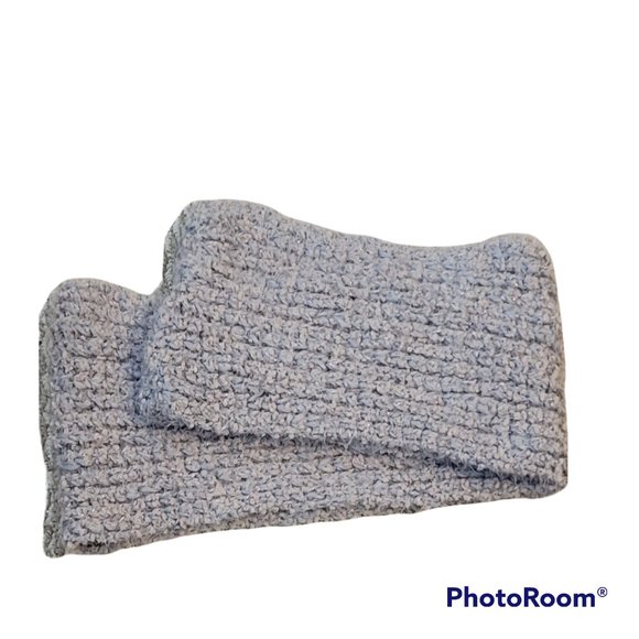 Chunky Neutral Luxe Metallic Infinity Scarf Neck Warmer NEW - Picture 6 of 7